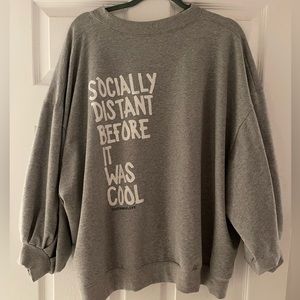 Wren and glory-Oversized sweat shirt